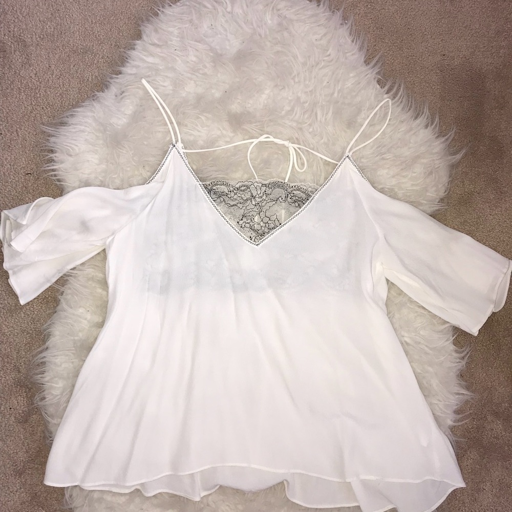 Cold shoulder top